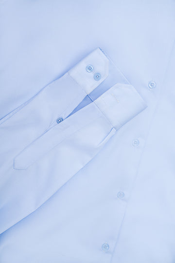 TAILORED FIT BLUE FORMAL SHIRT